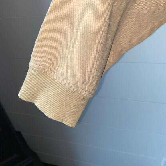 NICOLE MILLER Cream Color Cotton Bomber Jacket Women's Size Large - Picture 4 of 10